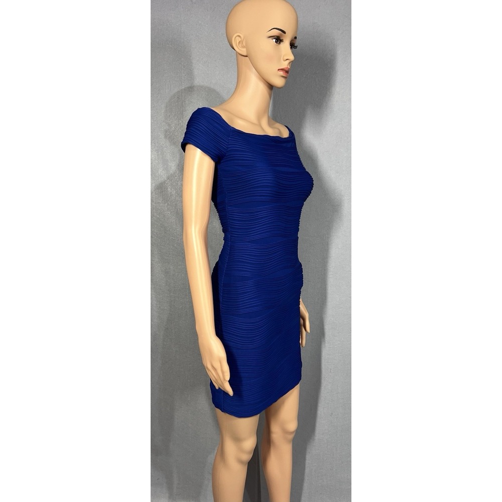 Body Central Short Blue Dress Size M - Picture 4 of 10